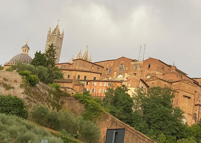 Loft Vicolo Di Vallepiatta 2 Min Piazza Del Campo Con Parcheggio Apartman *