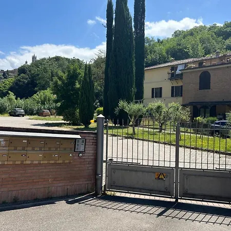 아파트 Loft Vicolo Di Vallepiatta 2 Min Piazza Del Campo Con Parcheggio